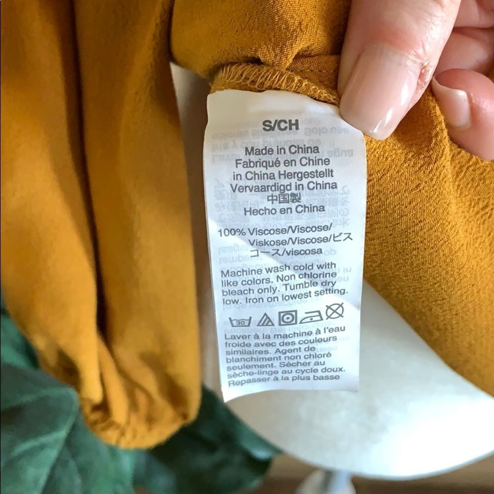 J. Crew Button Popover Top - Picture 6 of 9